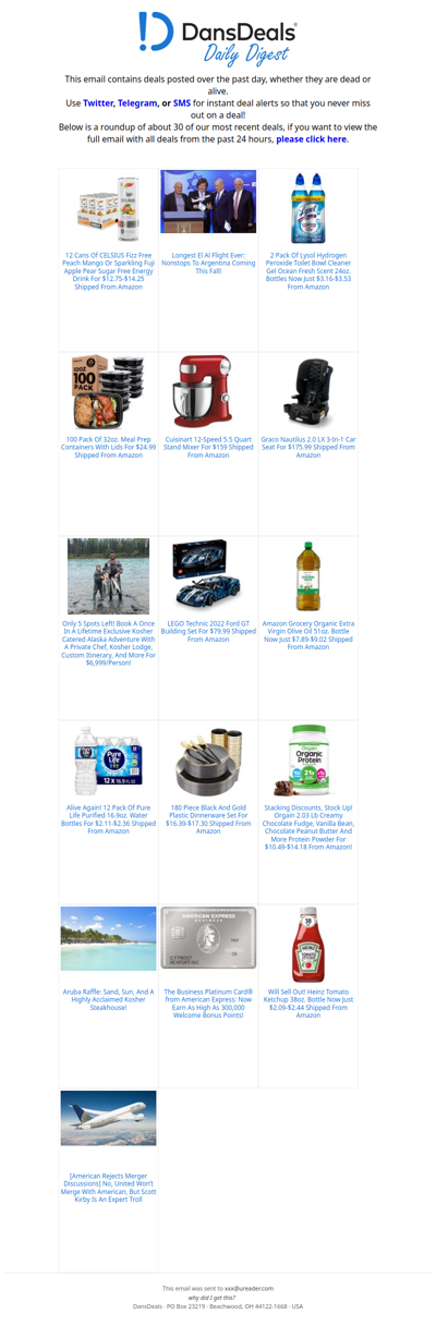 DansDeals Daily Digest for 04/19/2026