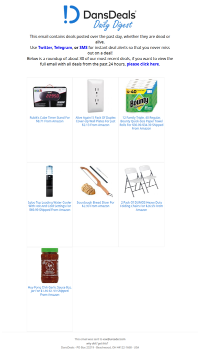 DansDeals Daily Digest for 04/24/2026