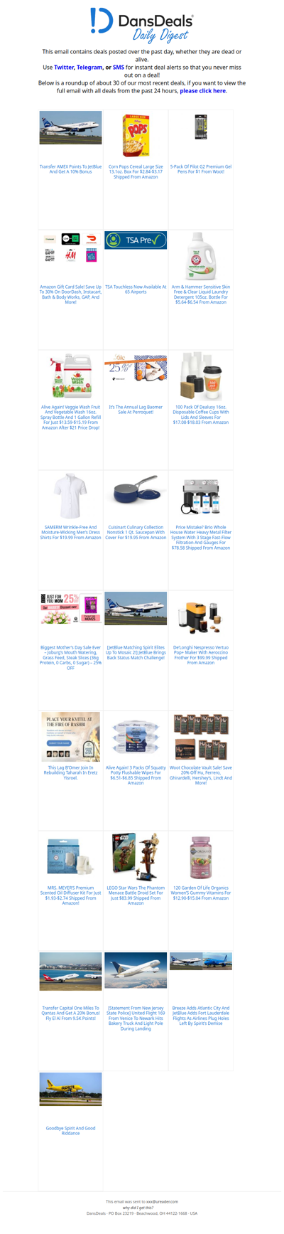 DansDeals Daily Digest for 05/04/2026