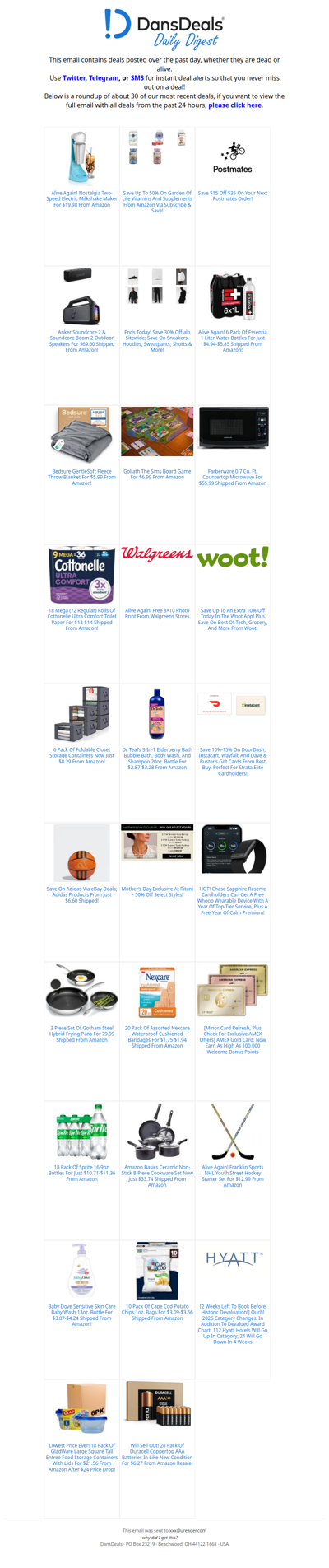 DansDeals Daily Digest for 05/08/2026