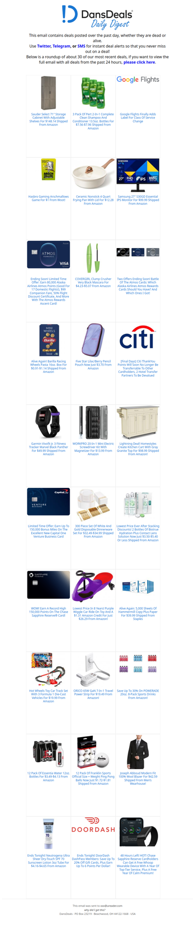 DansDeals Daily Digest for 05/11/2026