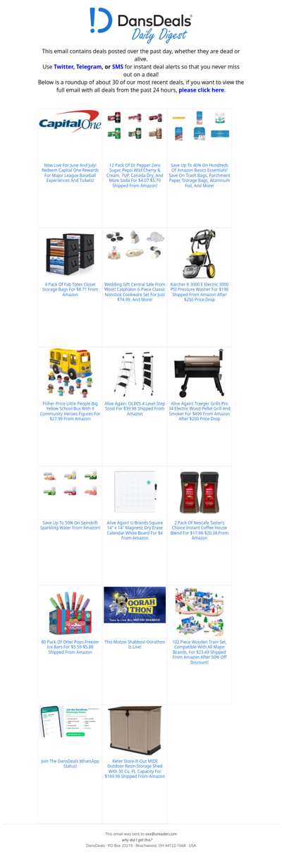 DansDeals Daily Digest for 05/15/2026