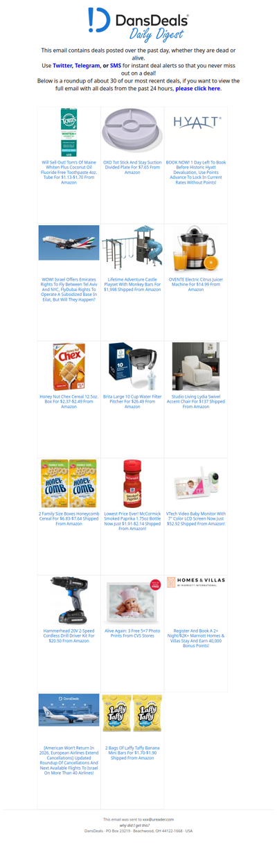 DansDeals Daily Digest for 05/18/2026