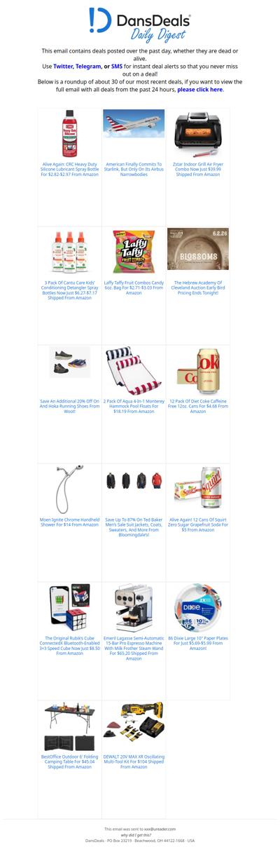 DansDeals Daily Digest for 05/26/2026