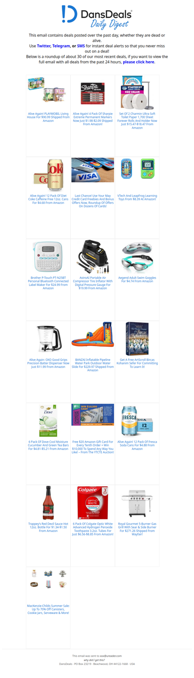 DansDeals Daily Digest for 05/31/2026
