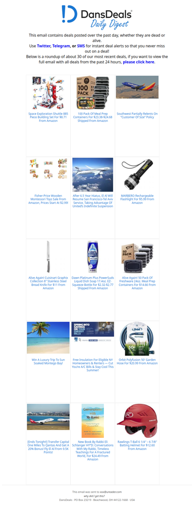 DansDeals Daily Digest for 06/01/2026