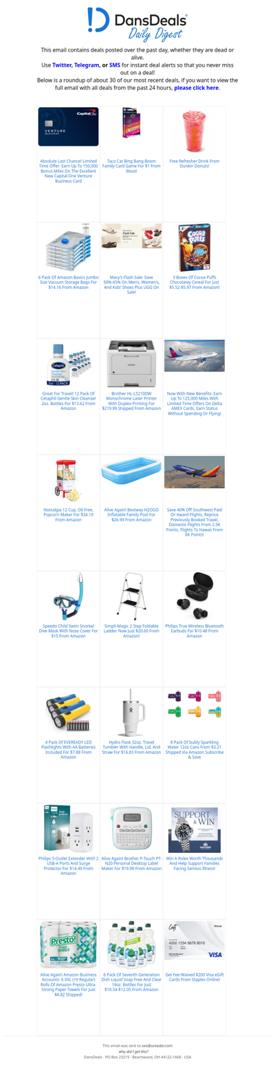 DansDeals Daily Digest for 06/08/2026
