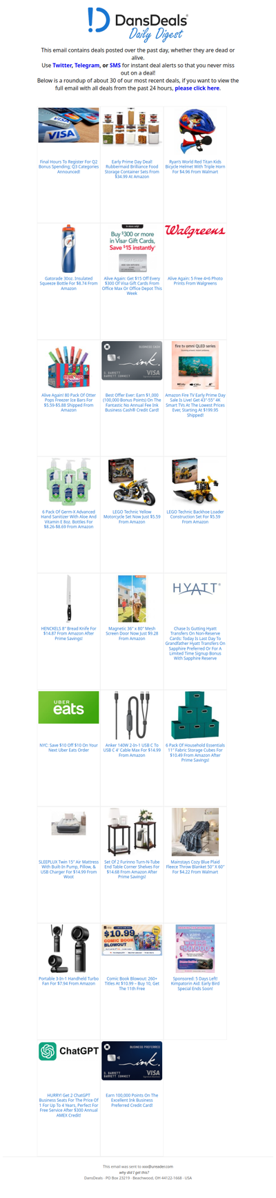 DansDeals Daily Digest for 06/14/2026