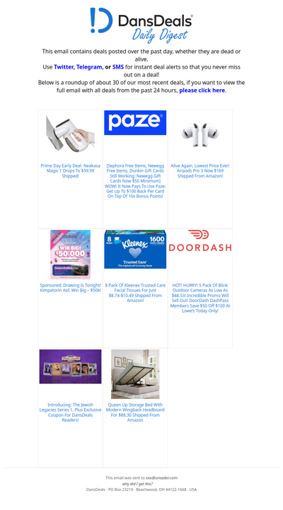 DansDeals Daily Digest for 06/17/2026
