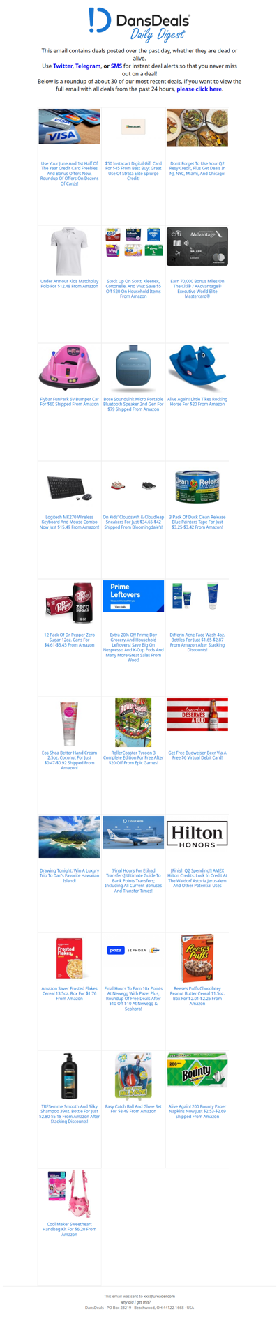 DansDeals Daily Digest for 06/30/2026