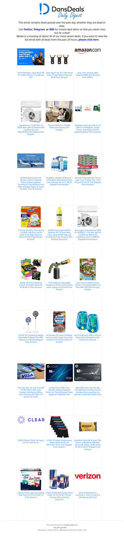 DansDeals Daily Digest for 07/02/2026