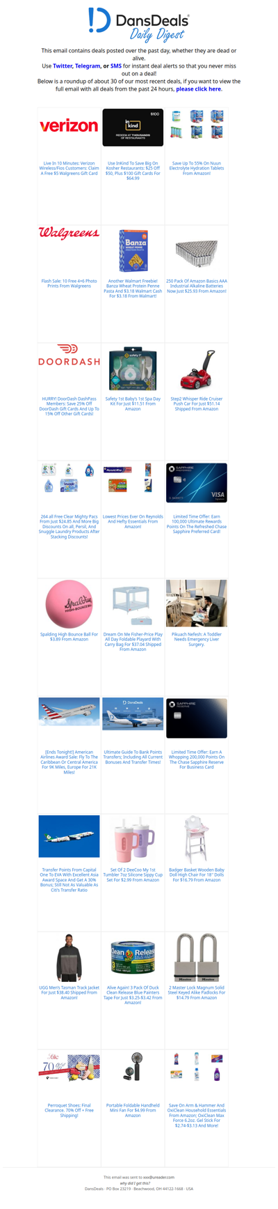 DansDeals Daily Digest for 07/08/2026
