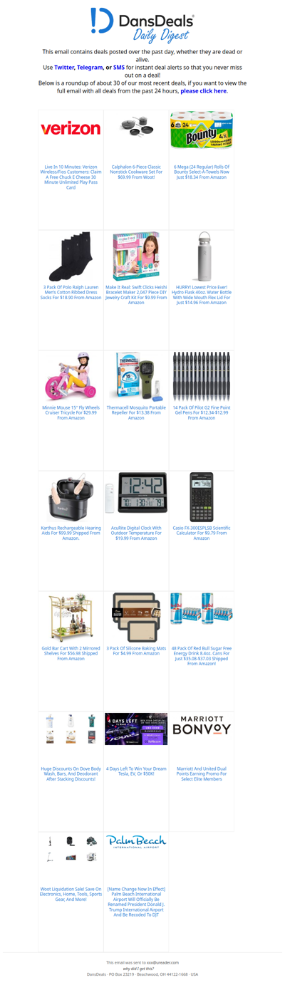 DansDeals Daily Digest for 07/10/2026