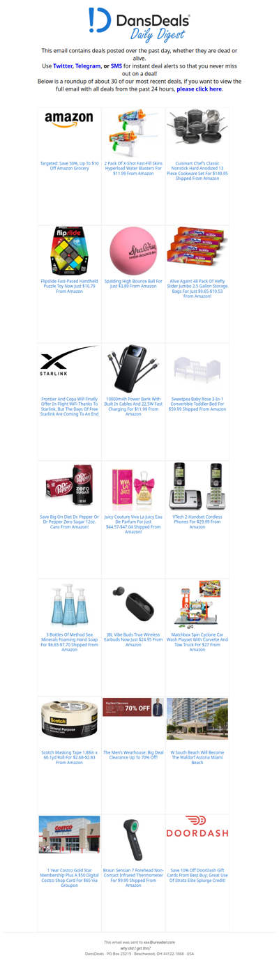 DansDeals Daily Digest for 07/14/2026