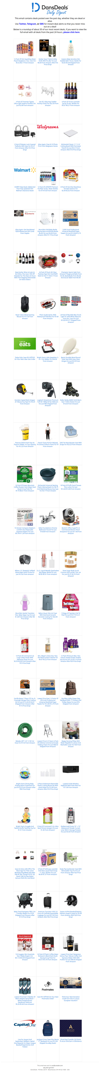 DansDeals Daily Digest for 07/19/2026