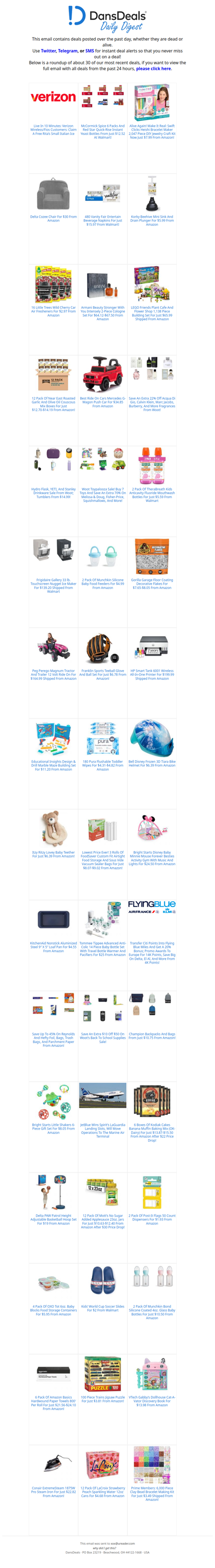 DansDeals Daily Digest for 07/21/2026