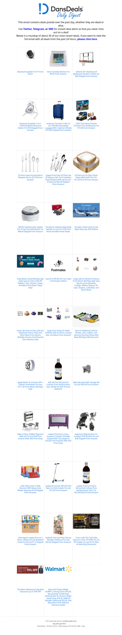 DansDeals Daily Digest for 07/24/2026