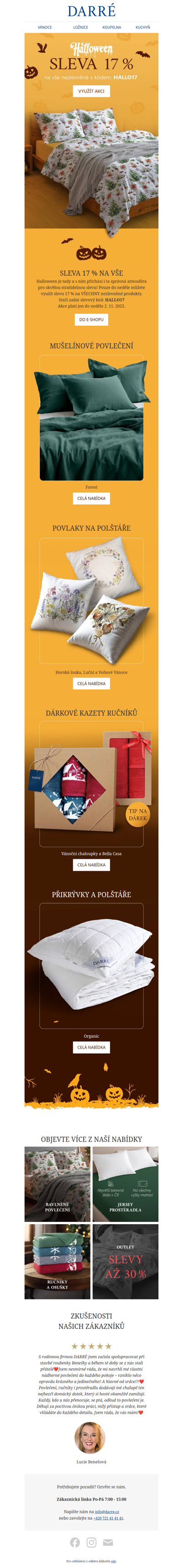 17% Halloweenská sleva na vše!