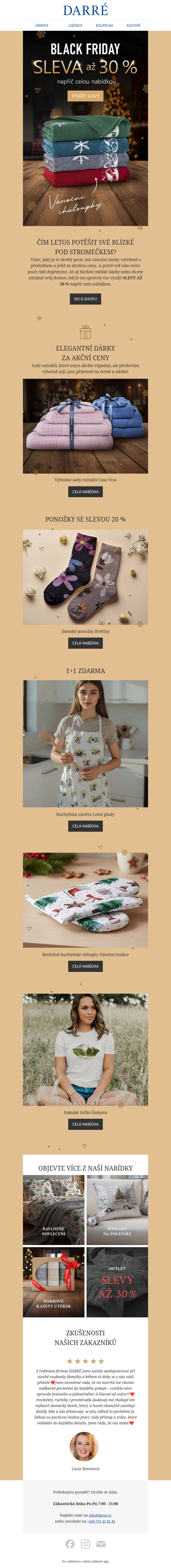 Vyřešte vánoční dárky za zlomek ceny se slevami až 30 %