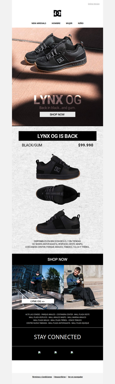 New Drop: Lynx OG ya esta aquí