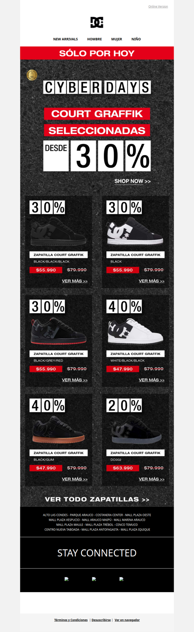 ¡CORRE! Court Graffik seleccionadas desde 30% OFF ⚡️