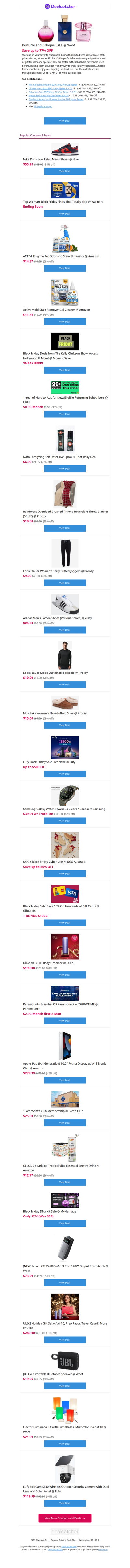 💎 Smell Luxe @ Woot   Score on Walmart Black Friday Steals! 🛒 Dealcatcher