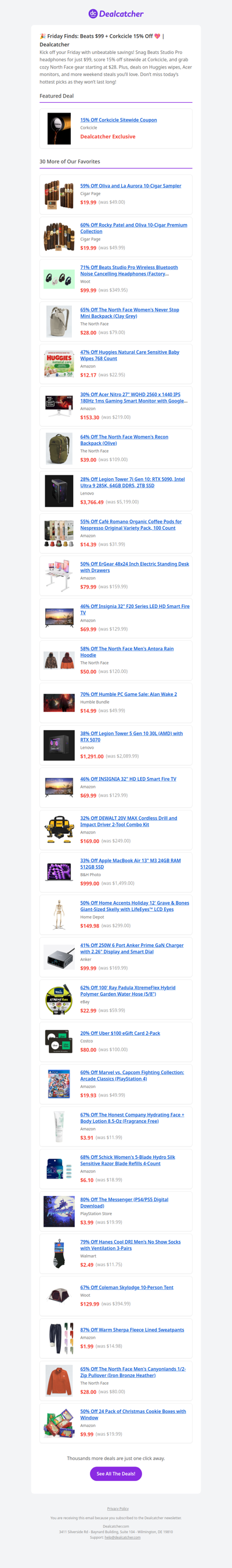 🎧 Beats $99 + North Face Backpacks $28! 🔥| Dealcatcher