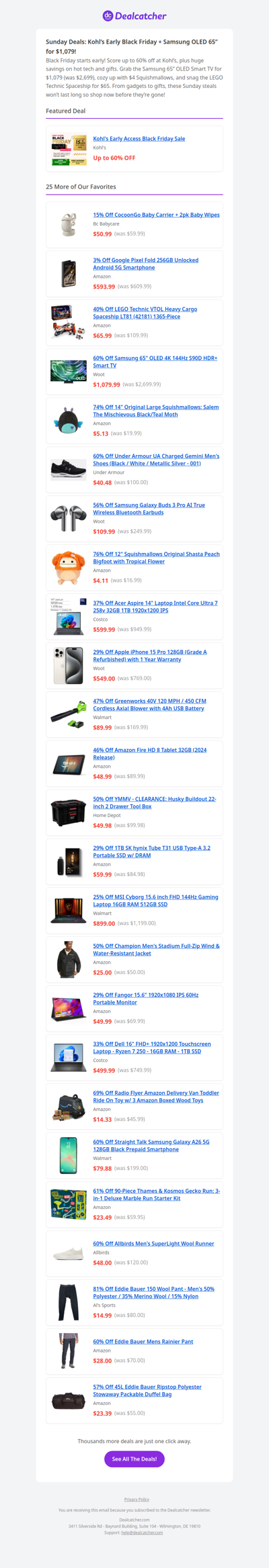 Under Armour Shoes $40 + Squishmallows $4 | Dealcatcher