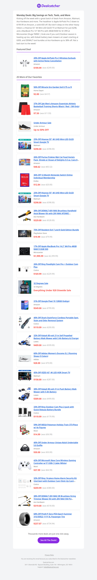 🎧 AirPods Pro 3 $199, 55