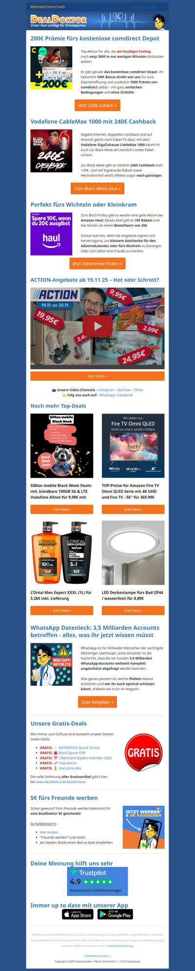 🤩 HEUTE NOCH 200€ abstauben