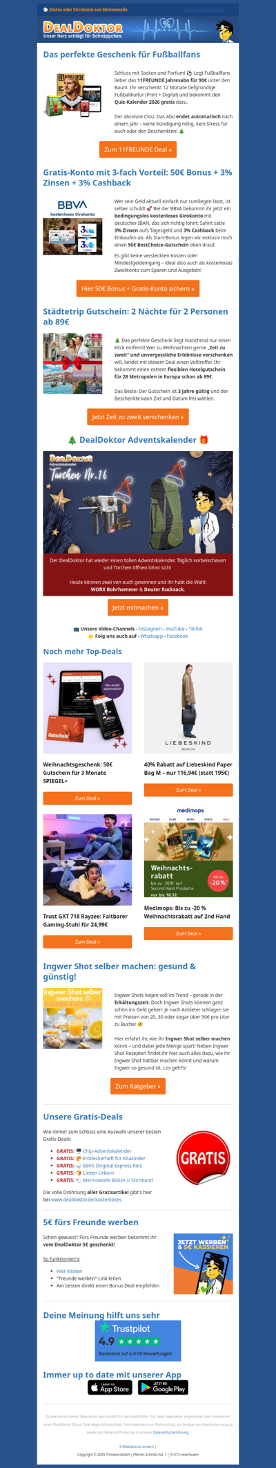 💸 50€ geschenkt + 3% Zinsen