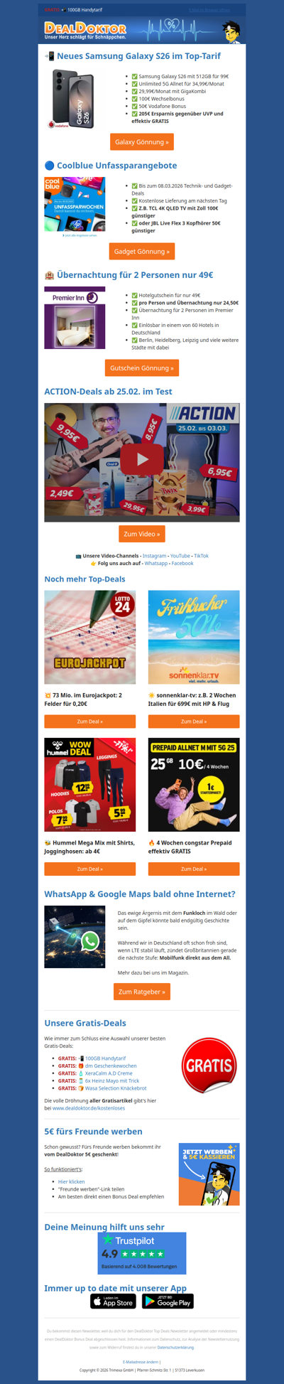 📲 Neues Galaxy S26 gelandet