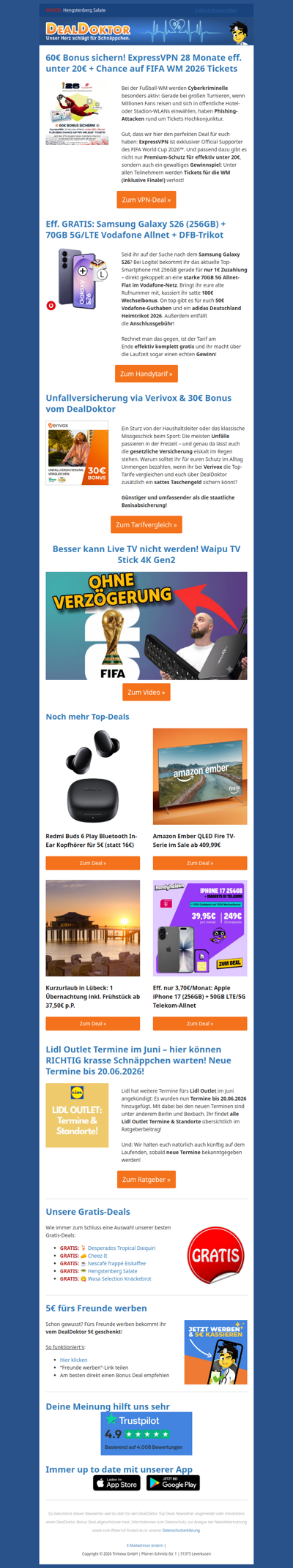 💻VPN mit 60€ Bonus
