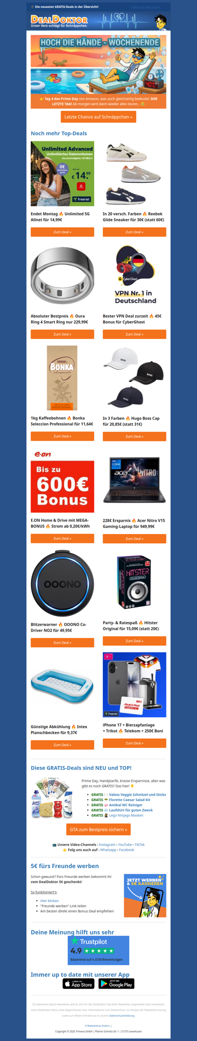 💨 LETZTER PRIME DAY 😲