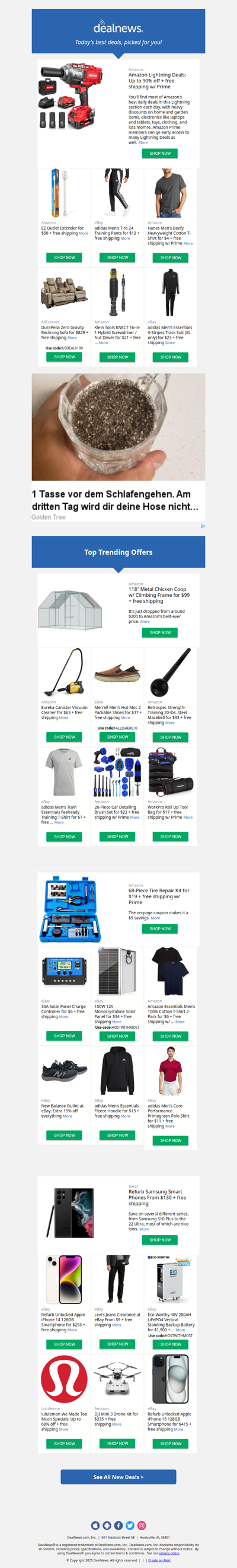 Top Deals From Today - Check Out What You May Have Missed!