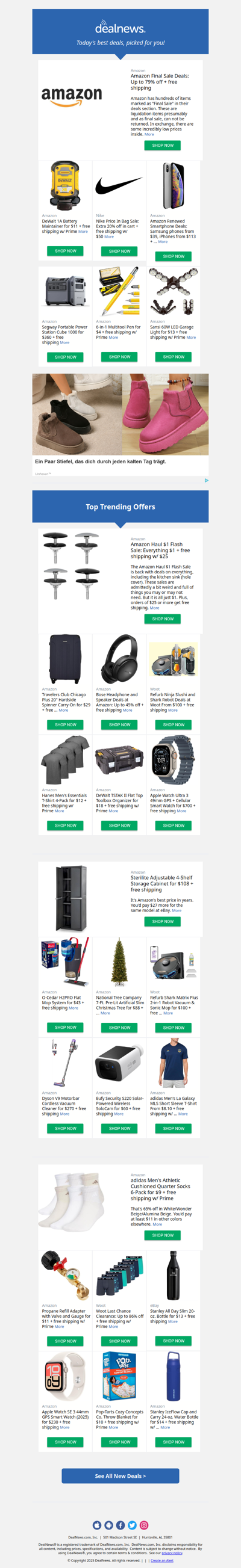 Top Deals From Today - Check Out What You May Have Missed!