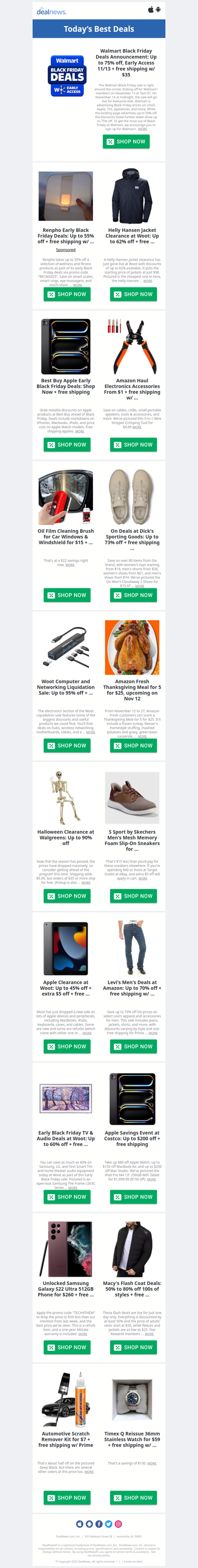 🚨Walmart Black Friday Deals Up to 75% off - Early Access 11/13