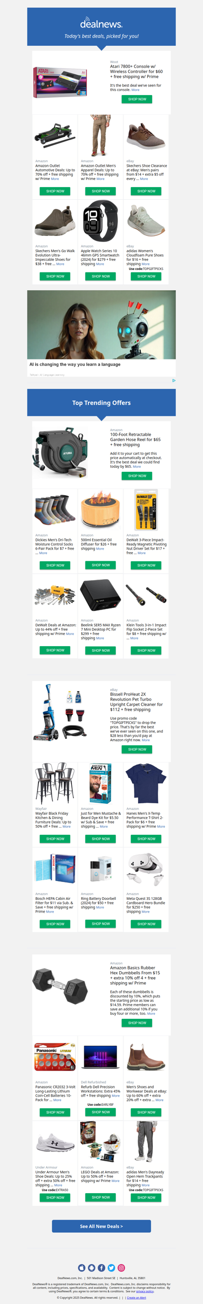 Top Deals From Today - Check Out What You May Have Missed!