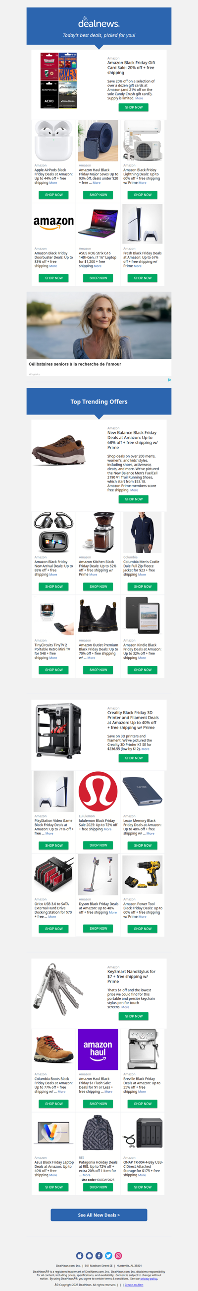 Top Deals From Today - Check Out What You May Have Missed!