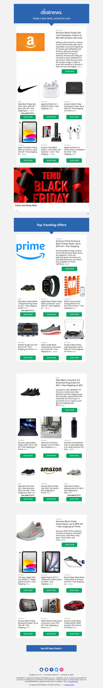 Top Deals From Today - Check Out What You May Have Missed!