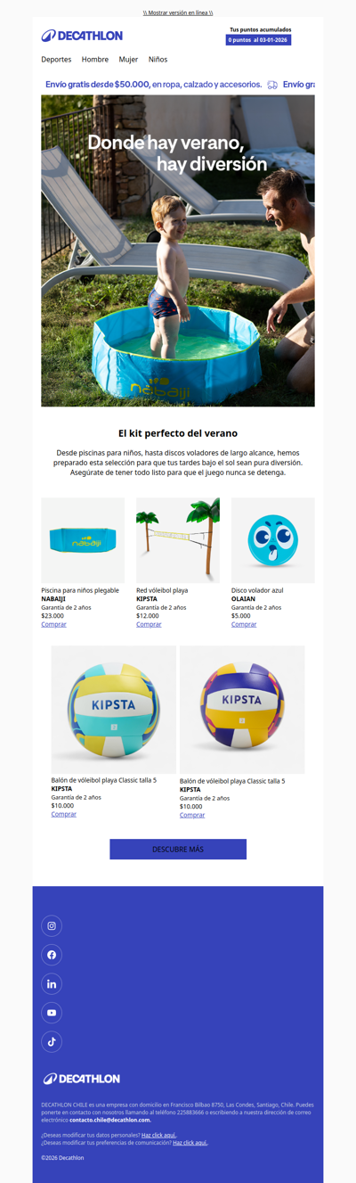 Verano, diversión y deporte ¡El plan perfecto! 🏖️