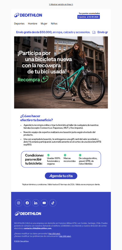 Participa de un sorteo en tu próxima recompra ¡Descúbrelo! 🤩