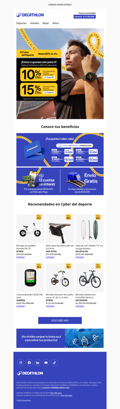 🤫 Psst... abre para descubrir tus cupones para el Cyber del deporte