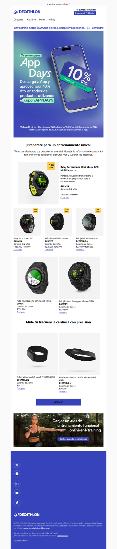 ¡App Days! Obtén un 10% de dto. adicional 🤩