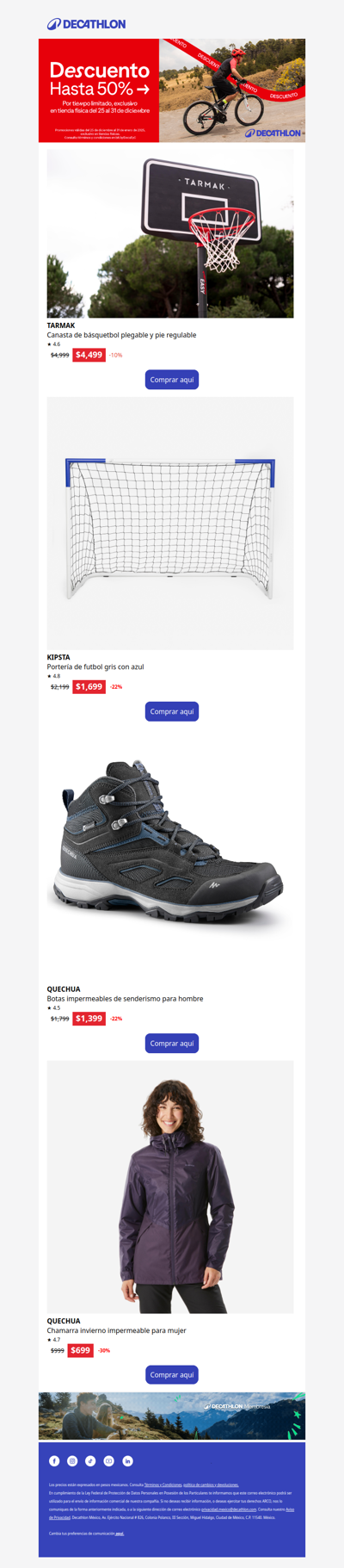 🛍️ Llenamos los pasillos de descuentos...