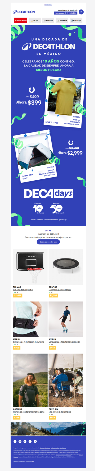 🎉 ¡DECAdays ya están aquí! 10 años contigo