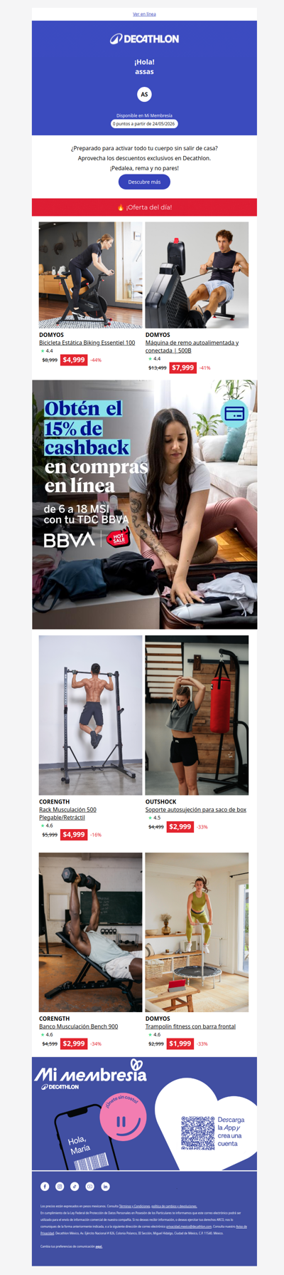 🔥 Los días + hot con 15% de cashback