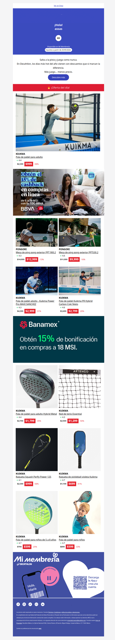 assas 🔥 Los días + hot con 15% de cashback