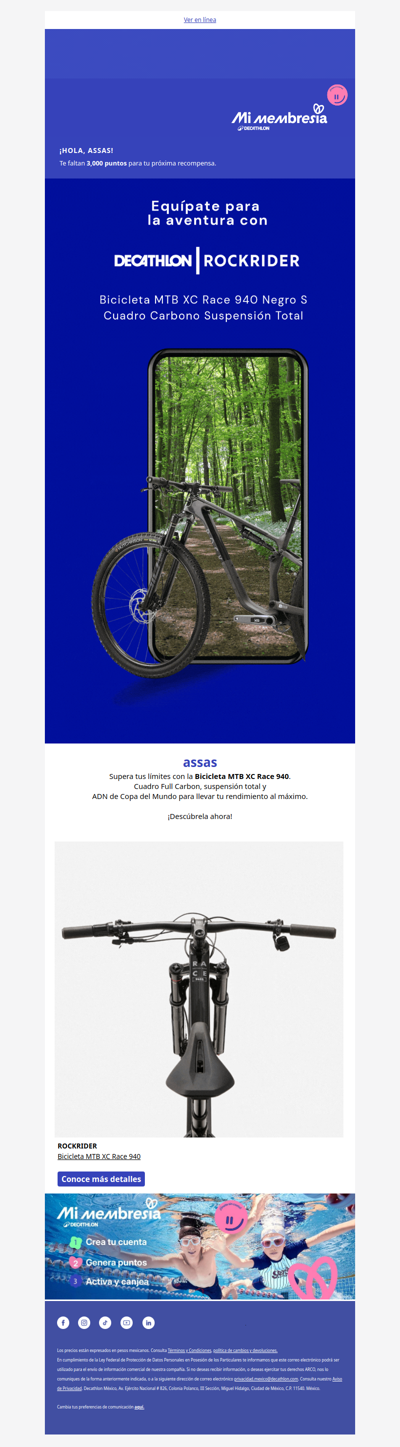 🚲 Tu próxima ruta empieza con Rockrider