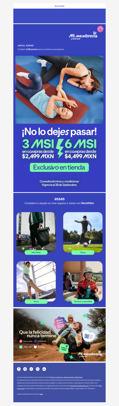 🎒 Regresa a clases con Decathlon